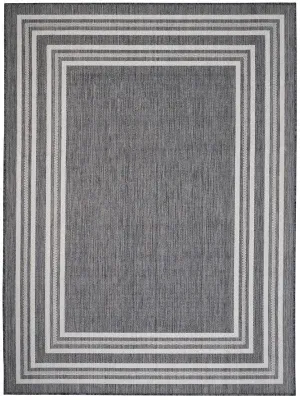 Kilimanjaro 81757AWH Anthracite White Rug