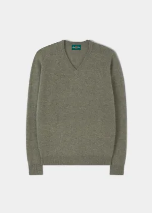 Kilsyth Men's Lambswool Jumper in Orchard - Regular Fit