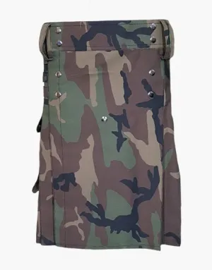 Kilts WOODLAND CAMO DELUXE