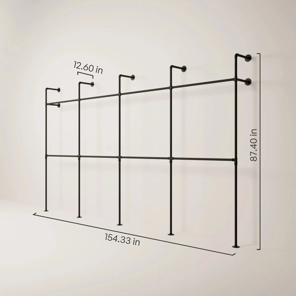 KIM IV DOUBLE – Closet for hanging clothes | Industrial closet