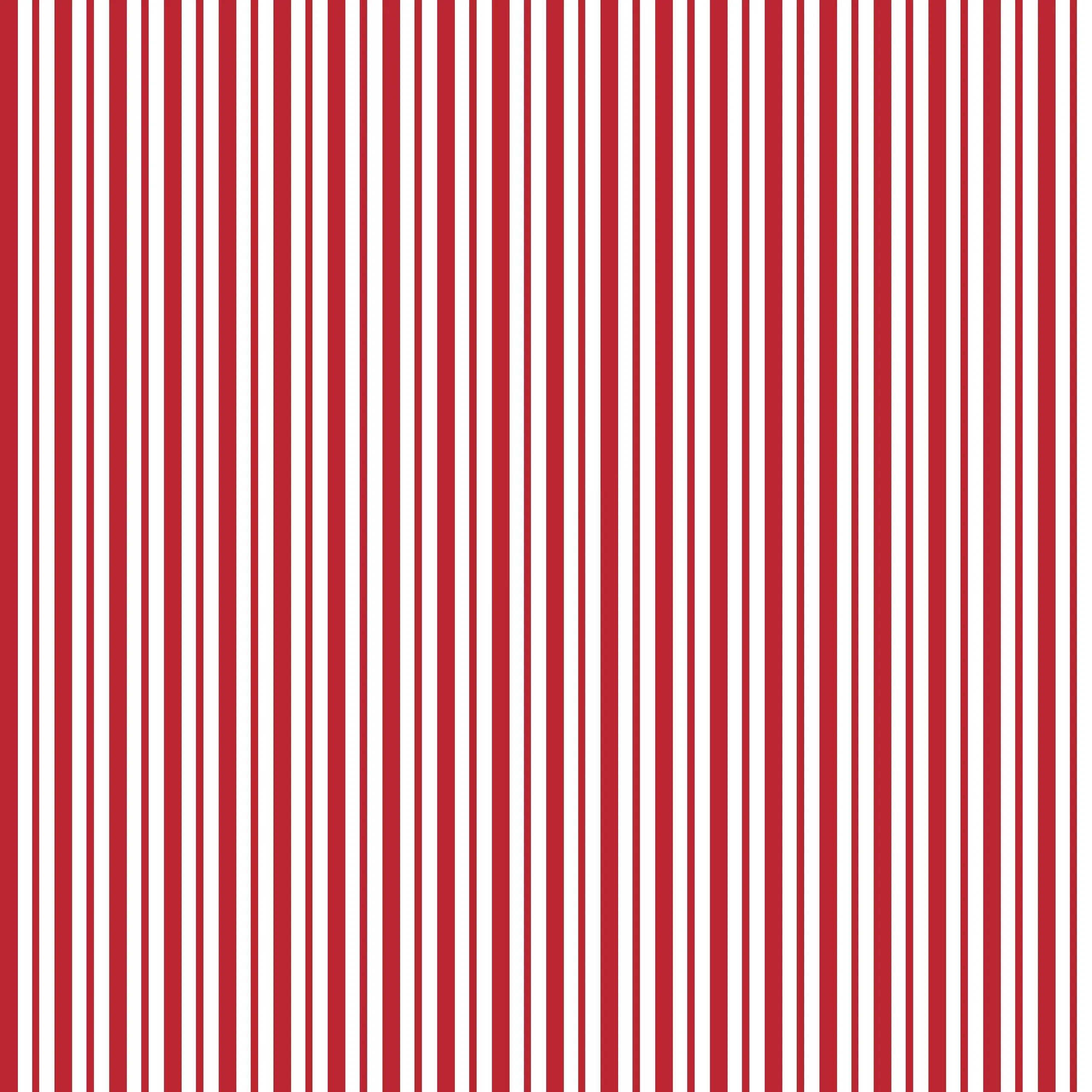 Kimberbell Basics Mini Awning Stripe Red - Maywood Studio