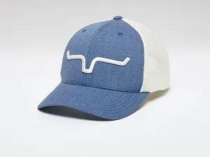 Kimes Ranch Upgrade Weekly 110 Trucker Hat - Indigo Teal