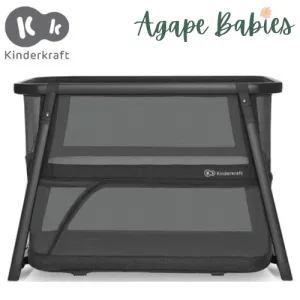 KinderKraft Travel Cot Sofi Plus - Grey