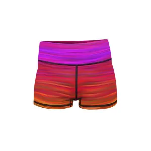 Kinetic Rainbow Yoga Shorts