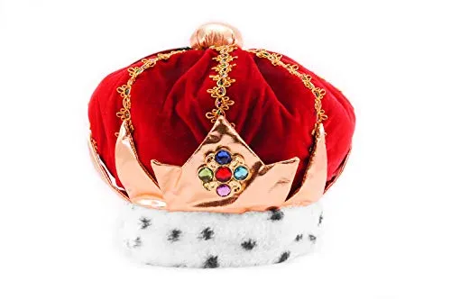 King Crown / Red Royal King Hat