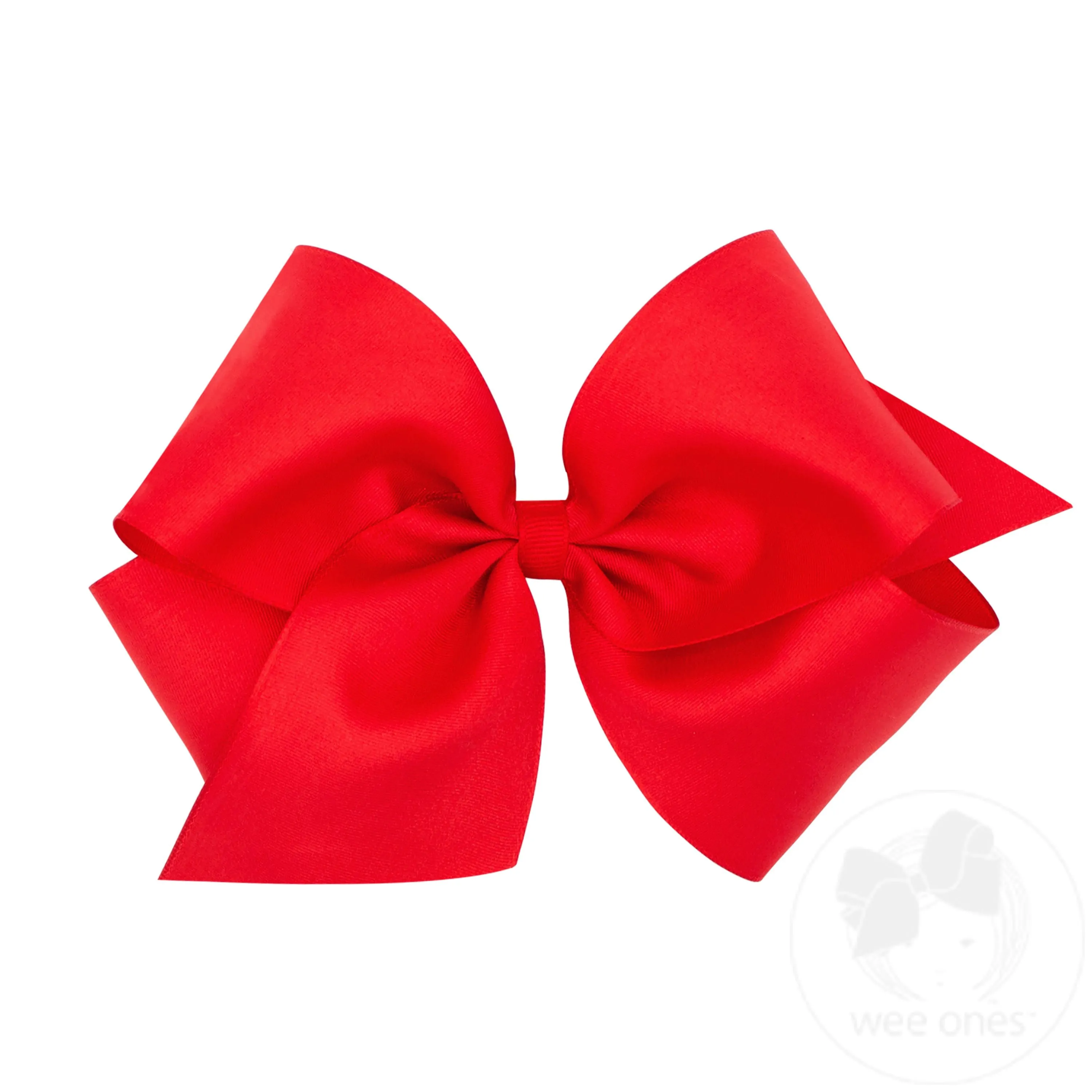 King Taffetta Hair Bow