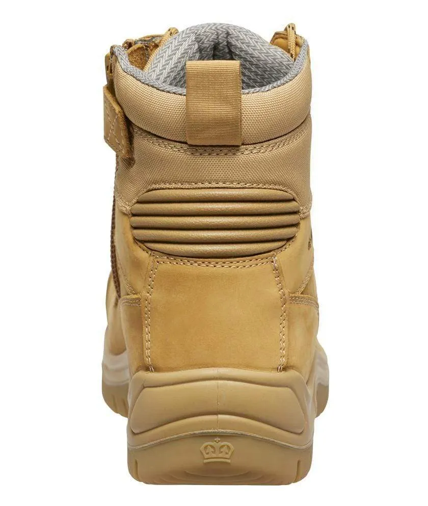 KingGee Phoenix 6CZ EH Side Zip Wheat Work Boot K27980