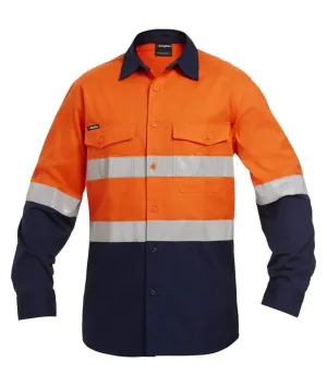 KingGee Workcool 2 Hi-Vis Reflective Spliced Work Shirt K54880