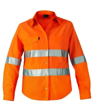 KingGee Workcool 2 Women's Reflective Work Shirt K44545