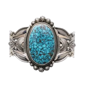 Kingman Turquoise Cuff | Aaron Toadlena