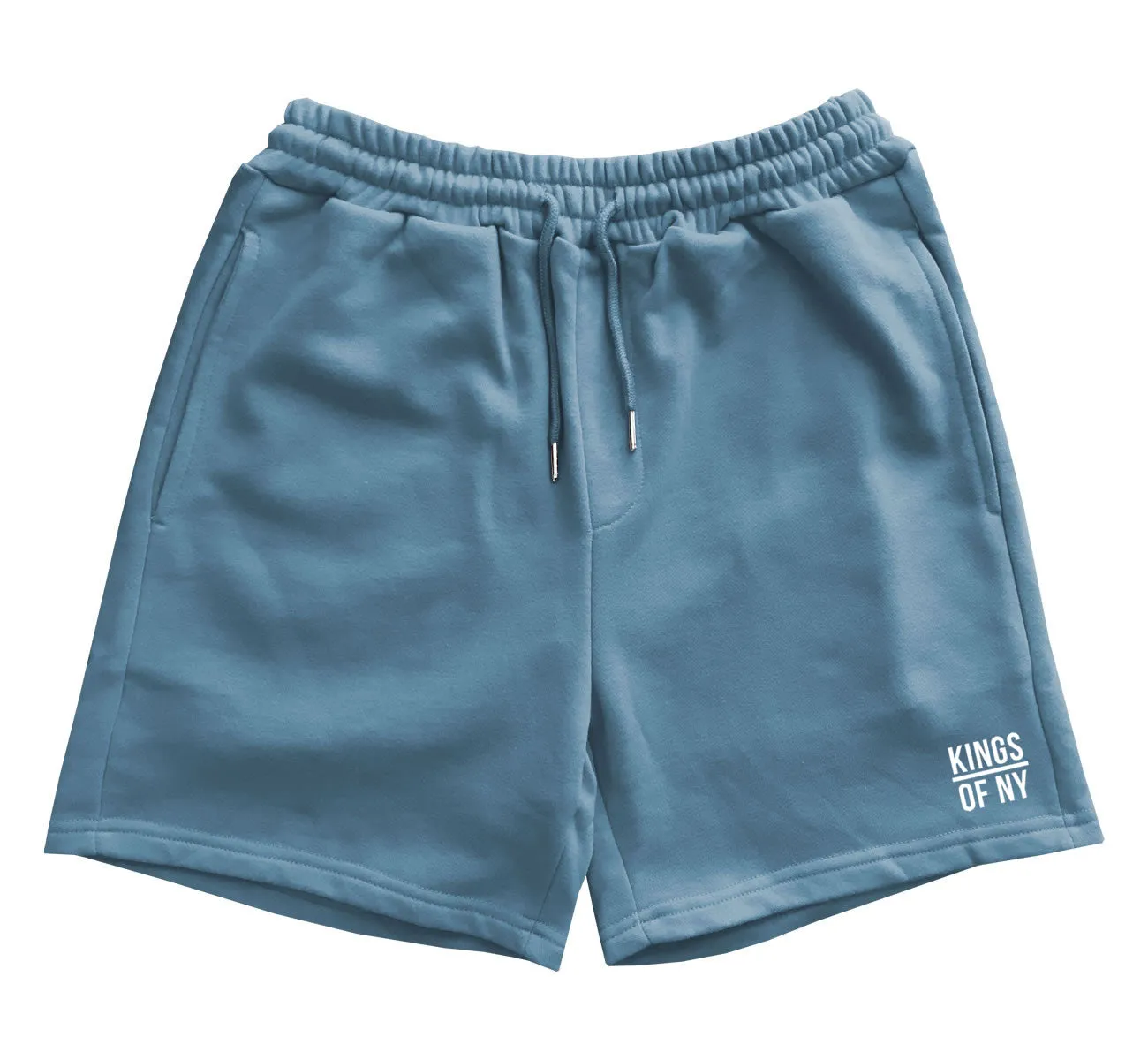 Kings Of NY Classic Logo Drawstring Mens Sweat Shorts