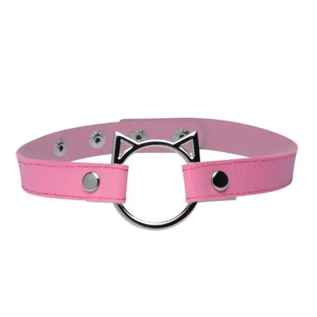 Kinky Kitty Ring Slim Choker