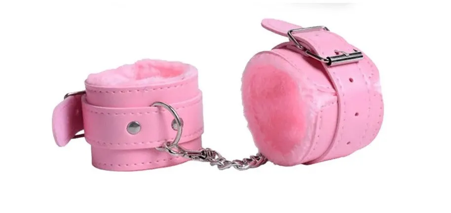 Kinky Wrist Restraints (Pink)