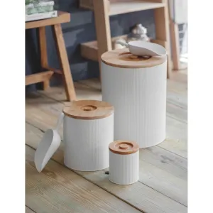 Kinloch Pet Bin | Small | Lily White