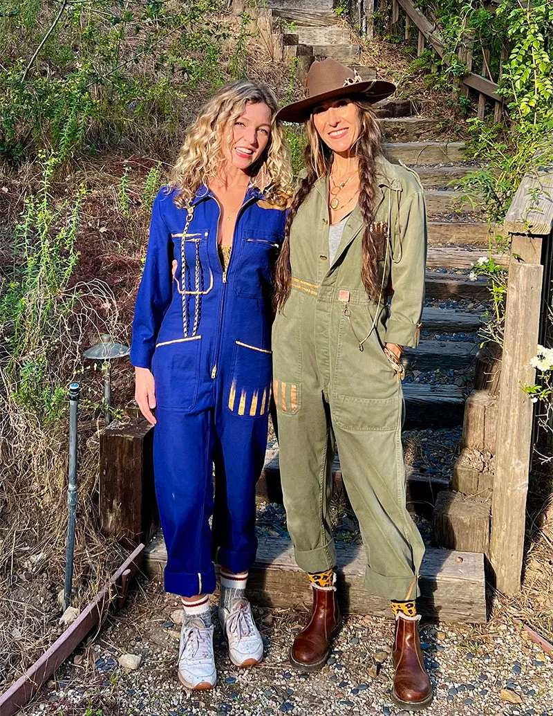 Kinney in Blue Jumpsuit