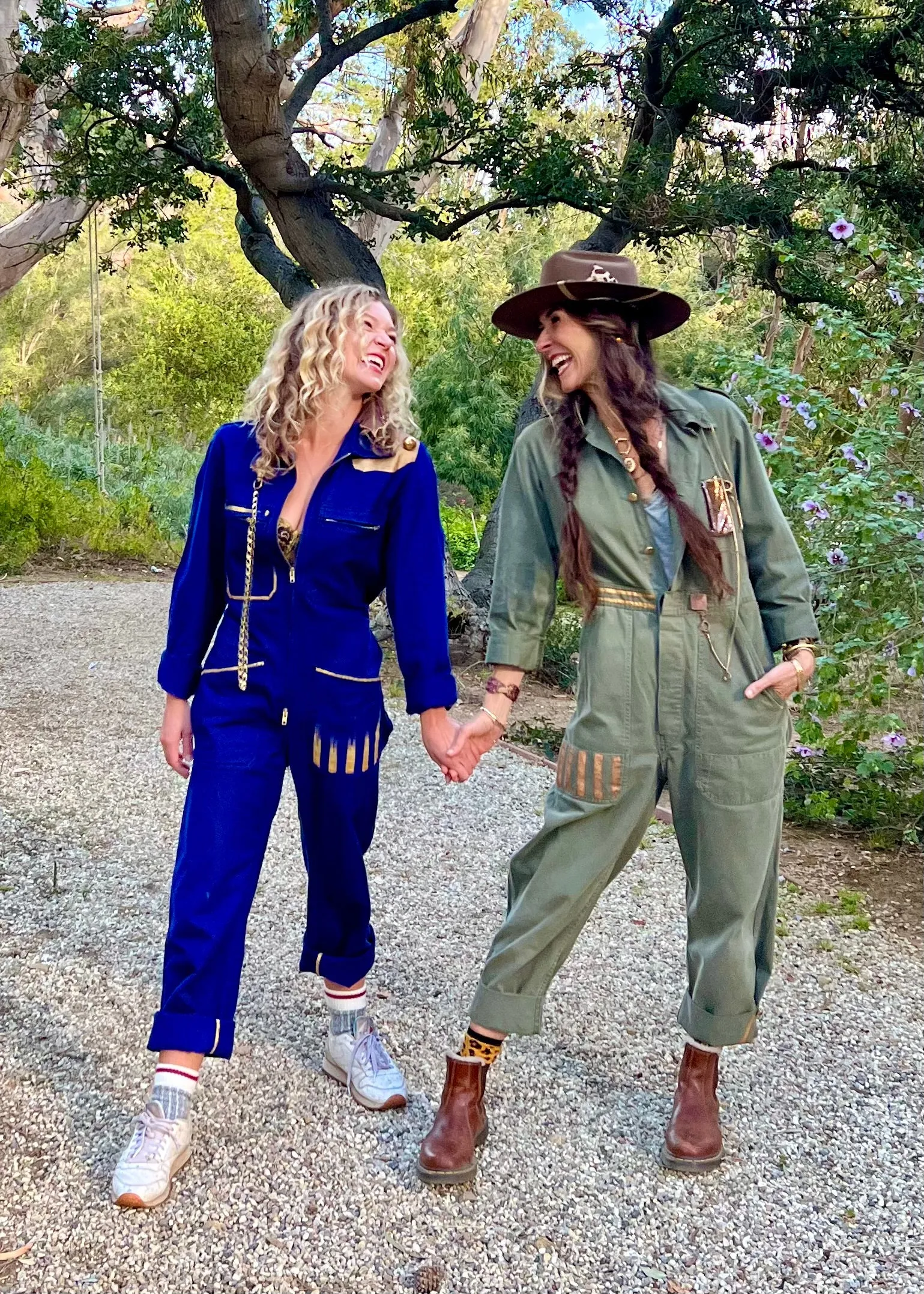 Kinney in Blue Jumpsuit