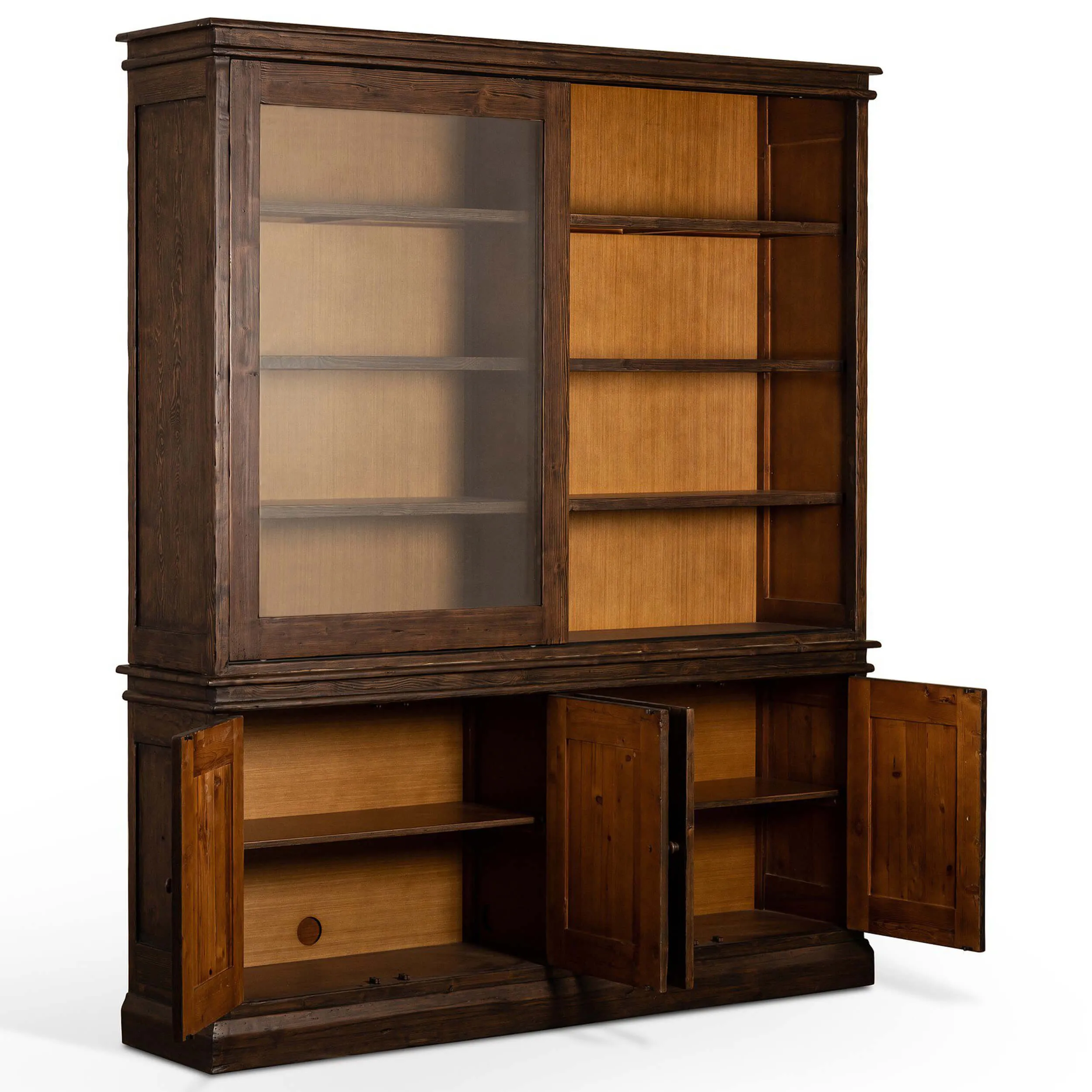 Kinser Hutch, Aged Pine