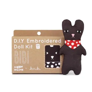 Kiriki Press DIY Embroidered Doll Kit - Bibi, Level 1