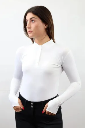 Kismet - “Maeve” Schooling Shirt Mock Neck UV with Thumbhole