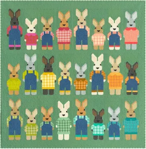 Kitchen Window Wovens | The Bunny Bunch Quilt Kit by Elizabeth Hartman | 75" x 75"