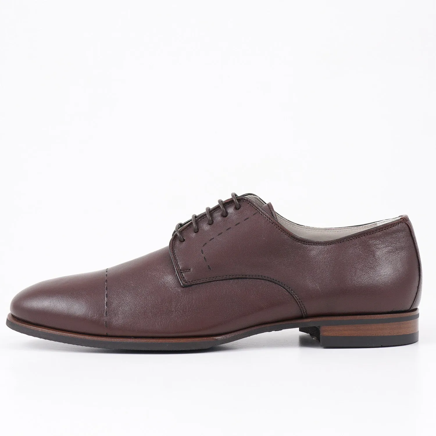 Kiton Soft Goatskin Leather Derby