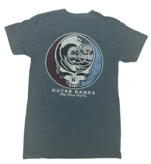 Kitty Hawk Surf Company Cranial Maintenance Skull Tee