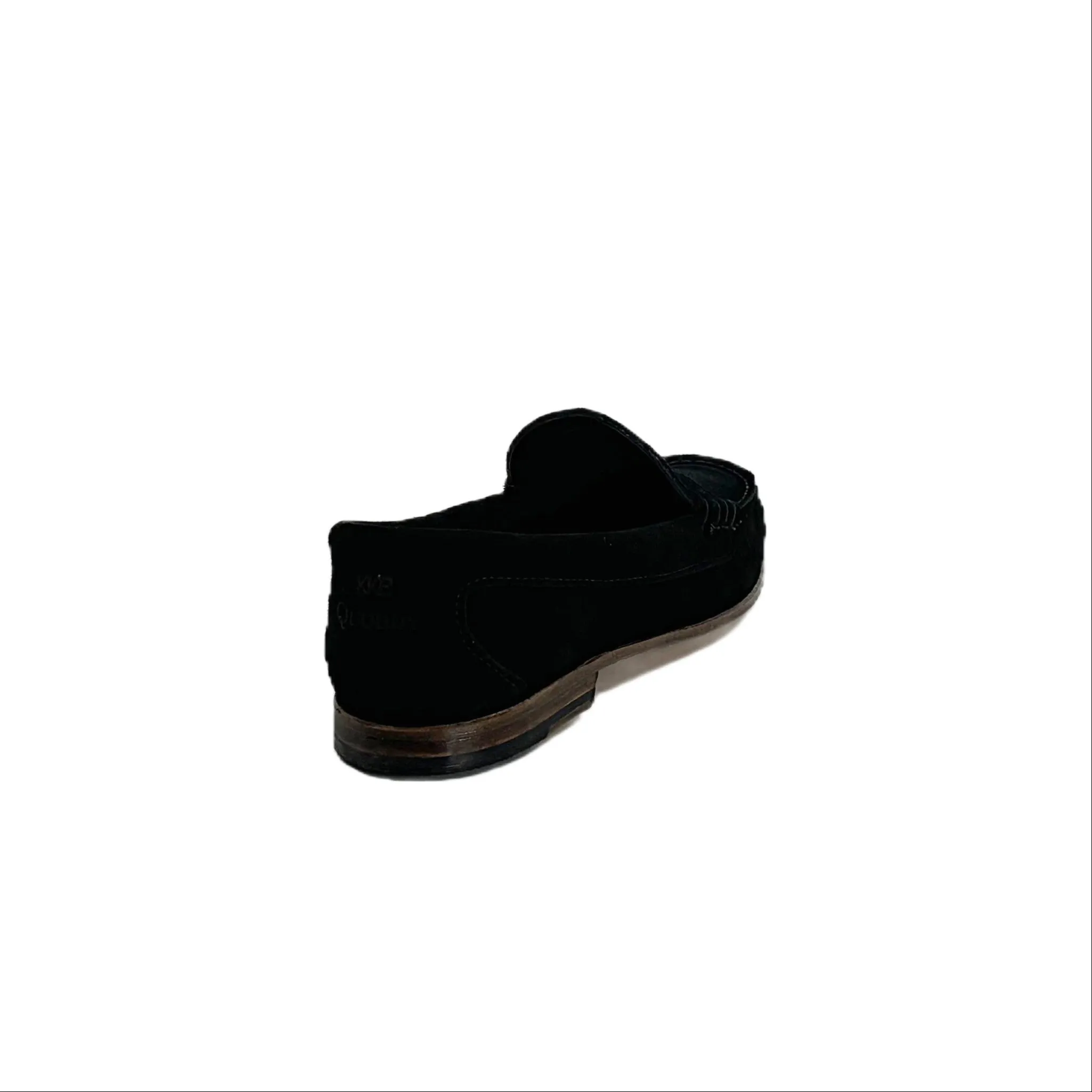 KKB Penny Loafer: Black Suede