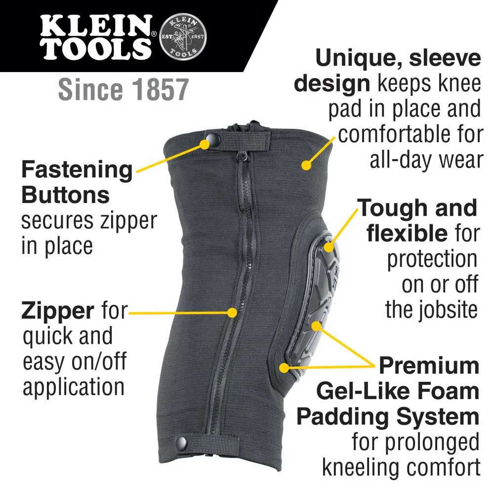 Klein 60630 Tough-Flex Knee Pad Sleeve L/XL