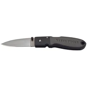 Klein Tools 44003 Lightweight Knife 2-3/4" Drop Point Blade