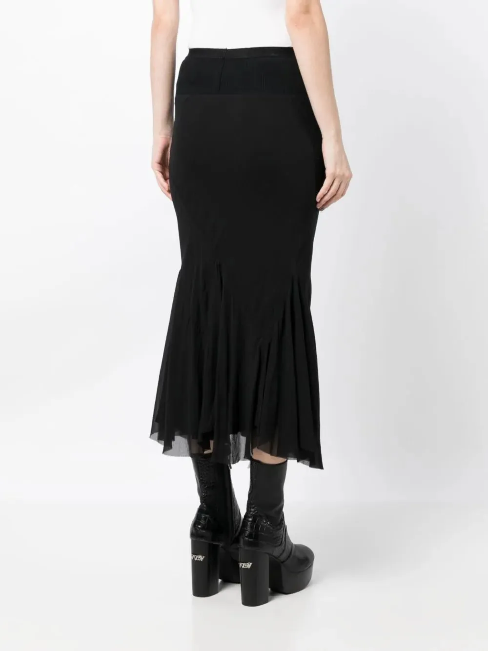 Knee Divine Bias Skirt