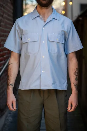 Knickerbocker Service Chambray Shirt - Light Blue