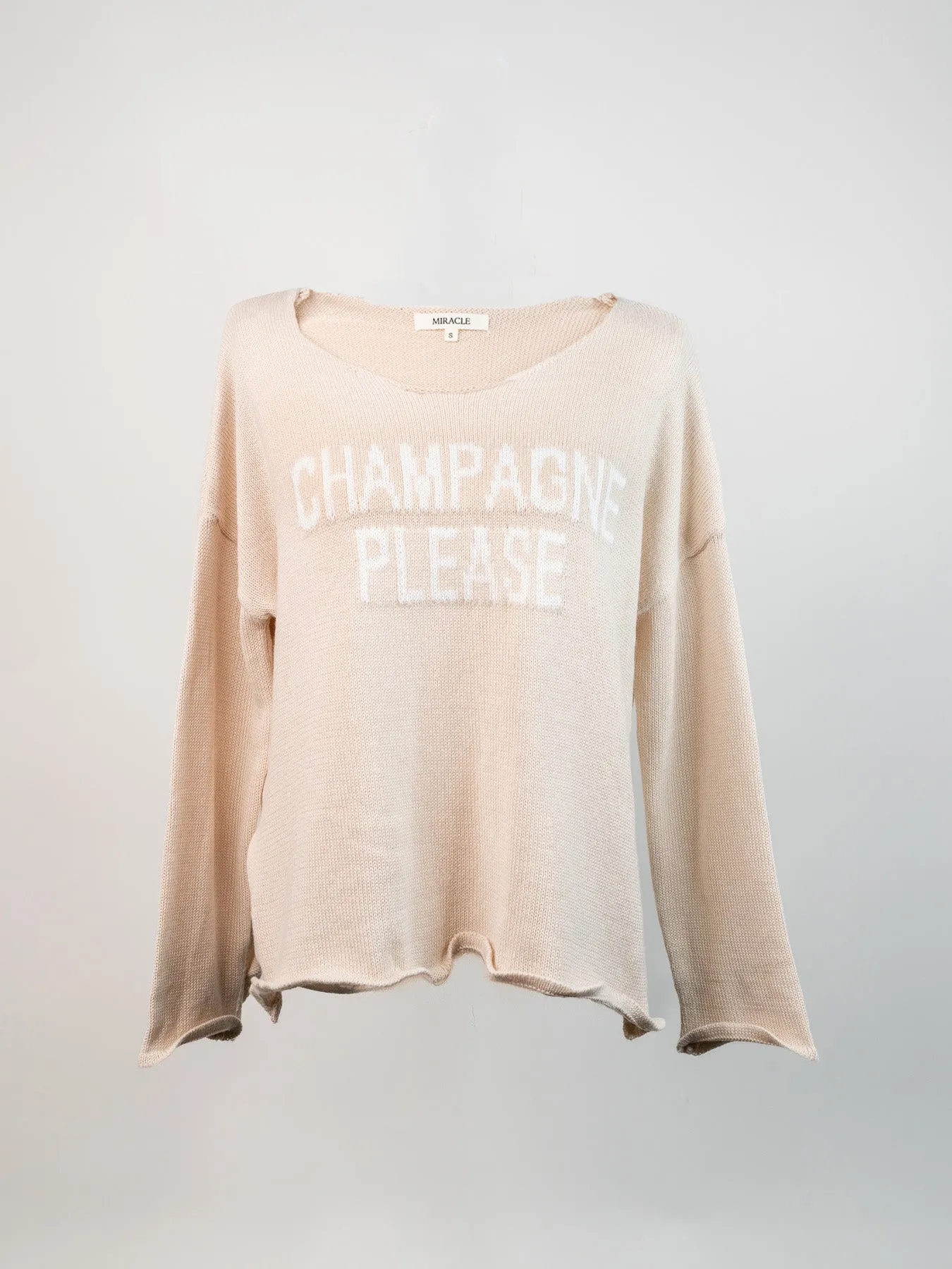 Knit Champagne Sweater