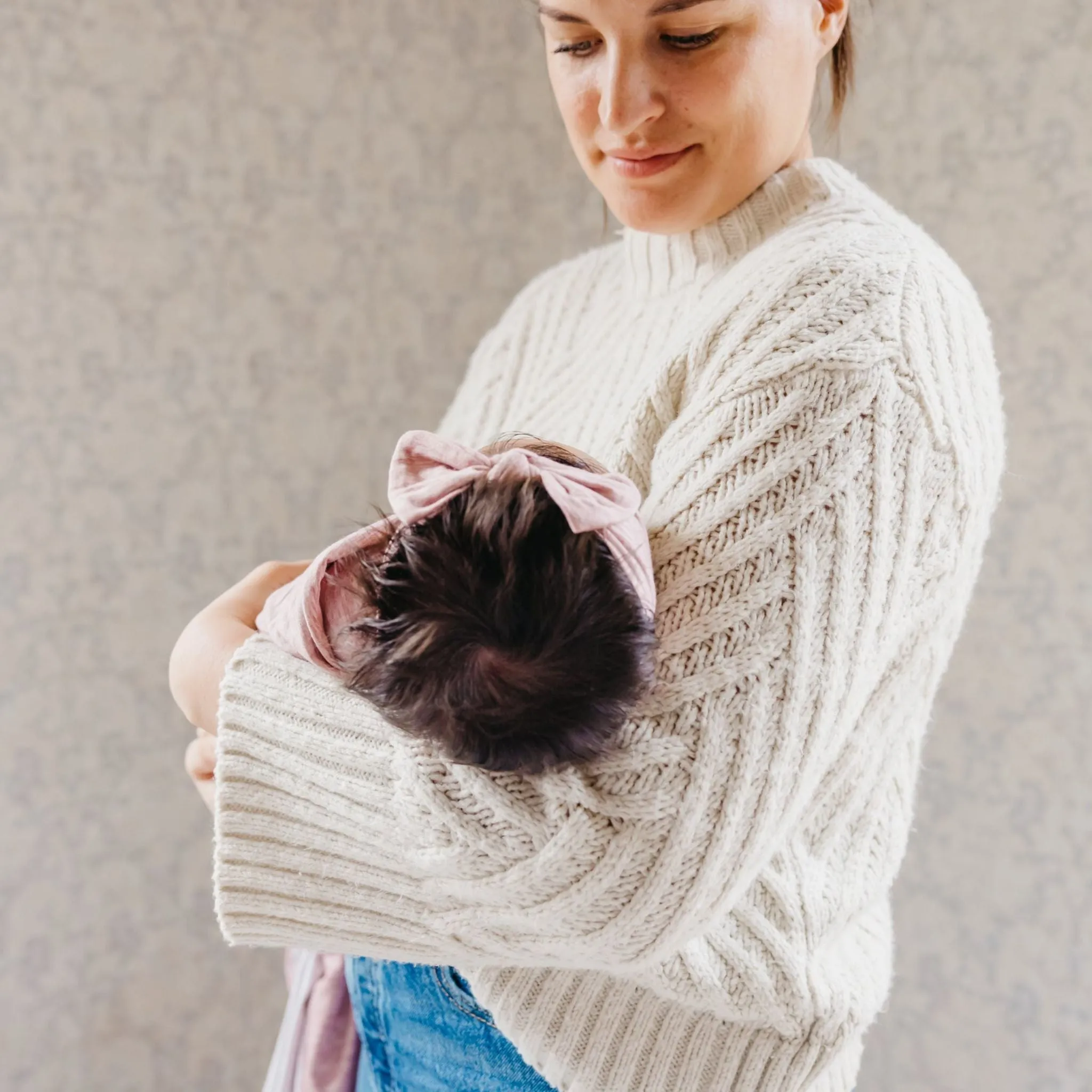 Knit Headband Bow - Maeve