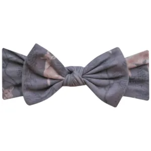 Knit Headband Bow - Timber