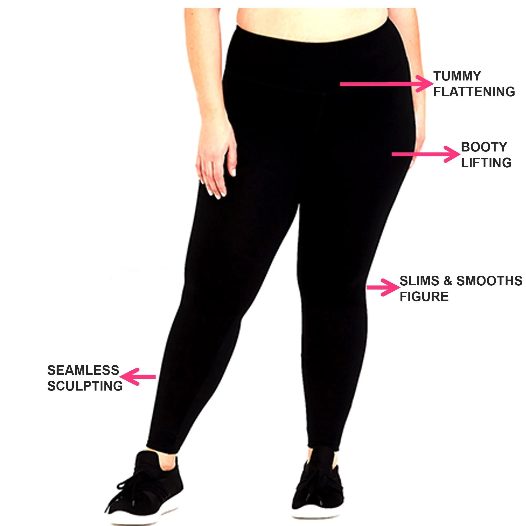 Knit Shape and Wear Long Legging | Plus Size