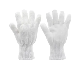 Knit Traffic Gloves -White