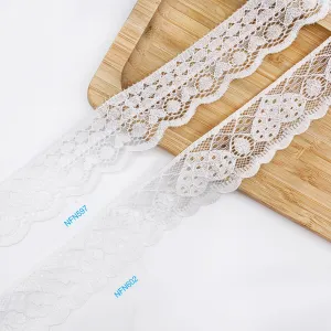 Knitted lace NFN602/NFN597