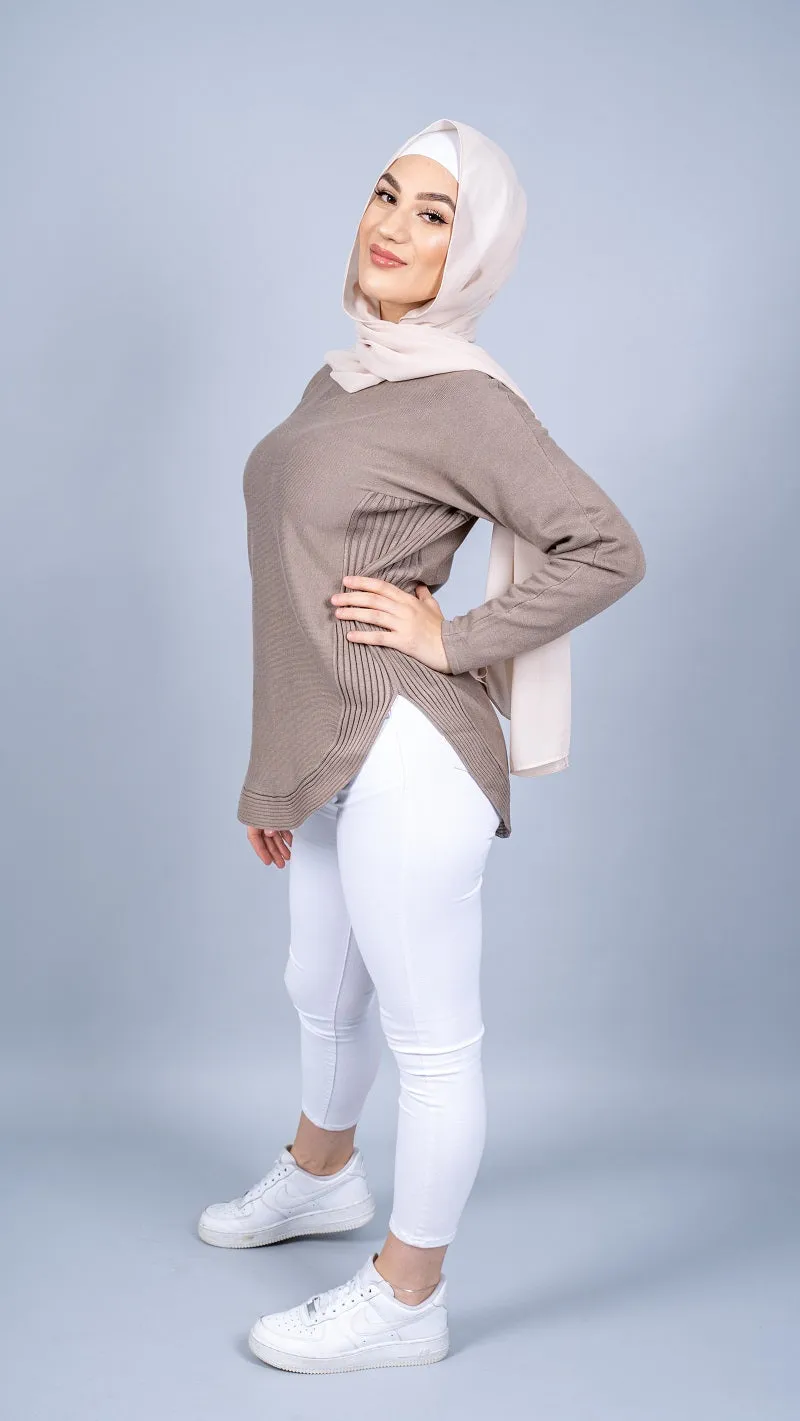 Knitted Loop Jumper - Light Shades