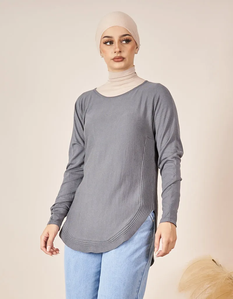 Knitted Loop Jumper - Light Shades