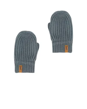 Knitted Mittens Hunter Green