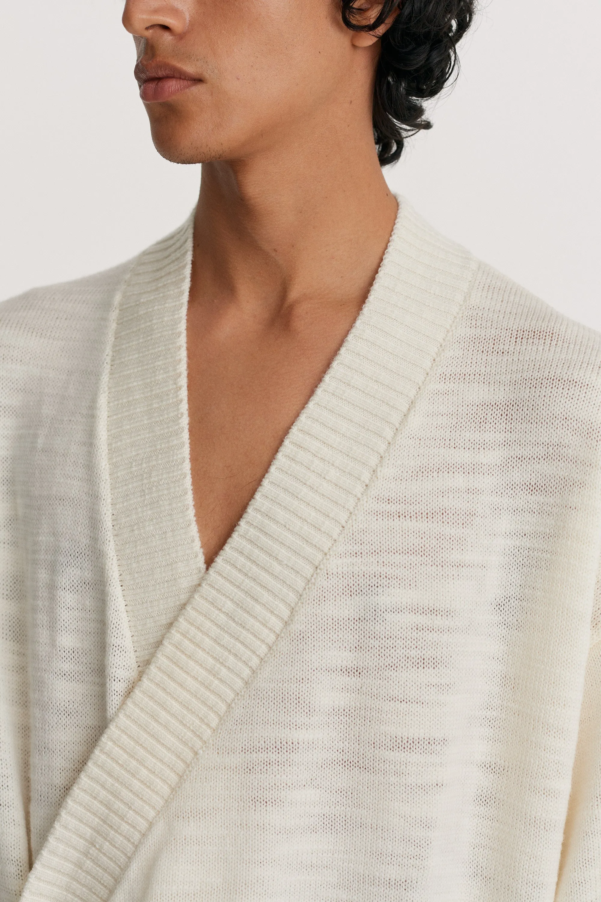 Knitted Wrap Shirt