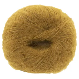 Knitting for Olive Soft Silk Mohair Yarn - Dark Mustard