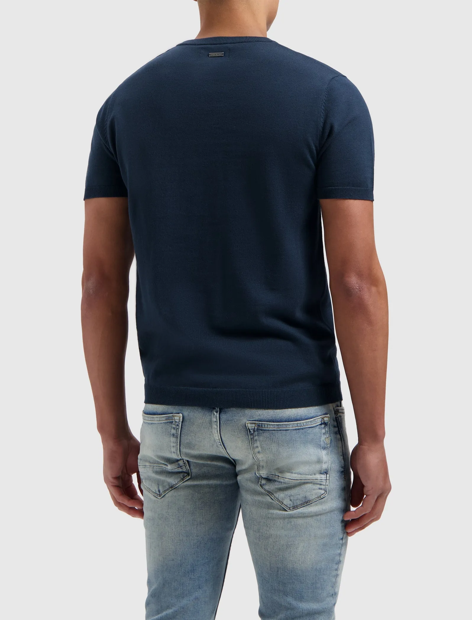 Knitwear T-shirt | Navy