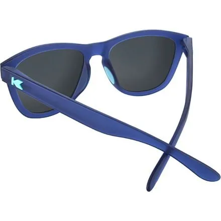 Knockaround Premium Sports Polarized Sunglasses color Rubberized Navy/Mint