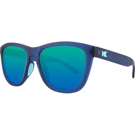 Knockaround Premium Sports Polarized Sunglasses color Rubberized Navy/Mint