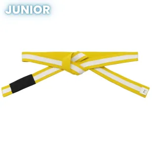 Knockout Bicolored Jiu Jitsu Belt Kids