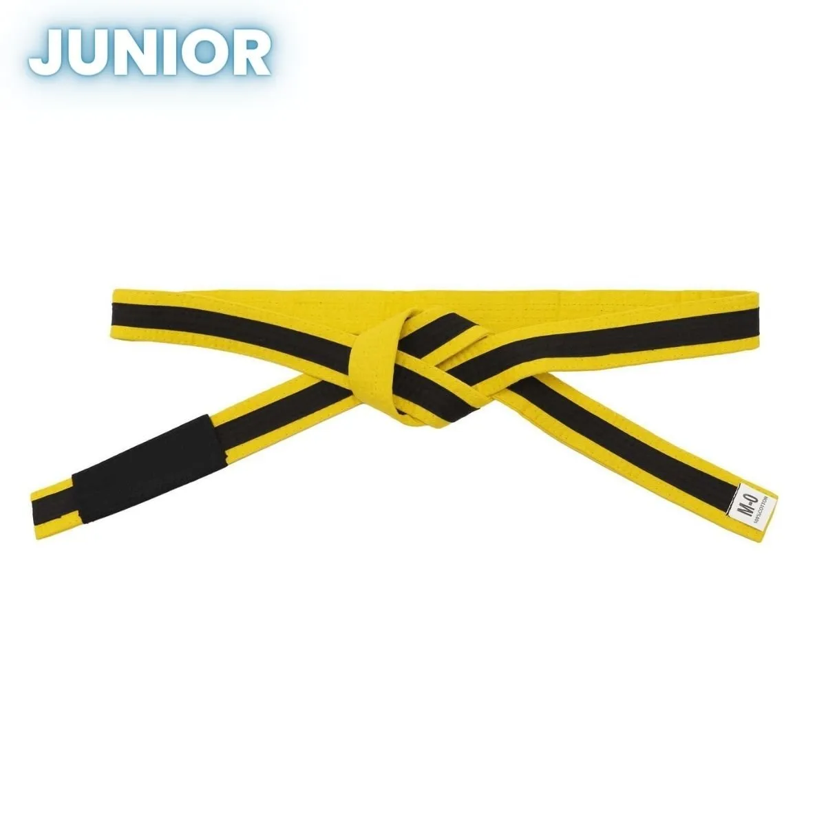 Knockout Bicolored Jiu Jitsu Belt Kids