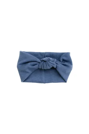 Knot Wrap - Antique Blue Wool