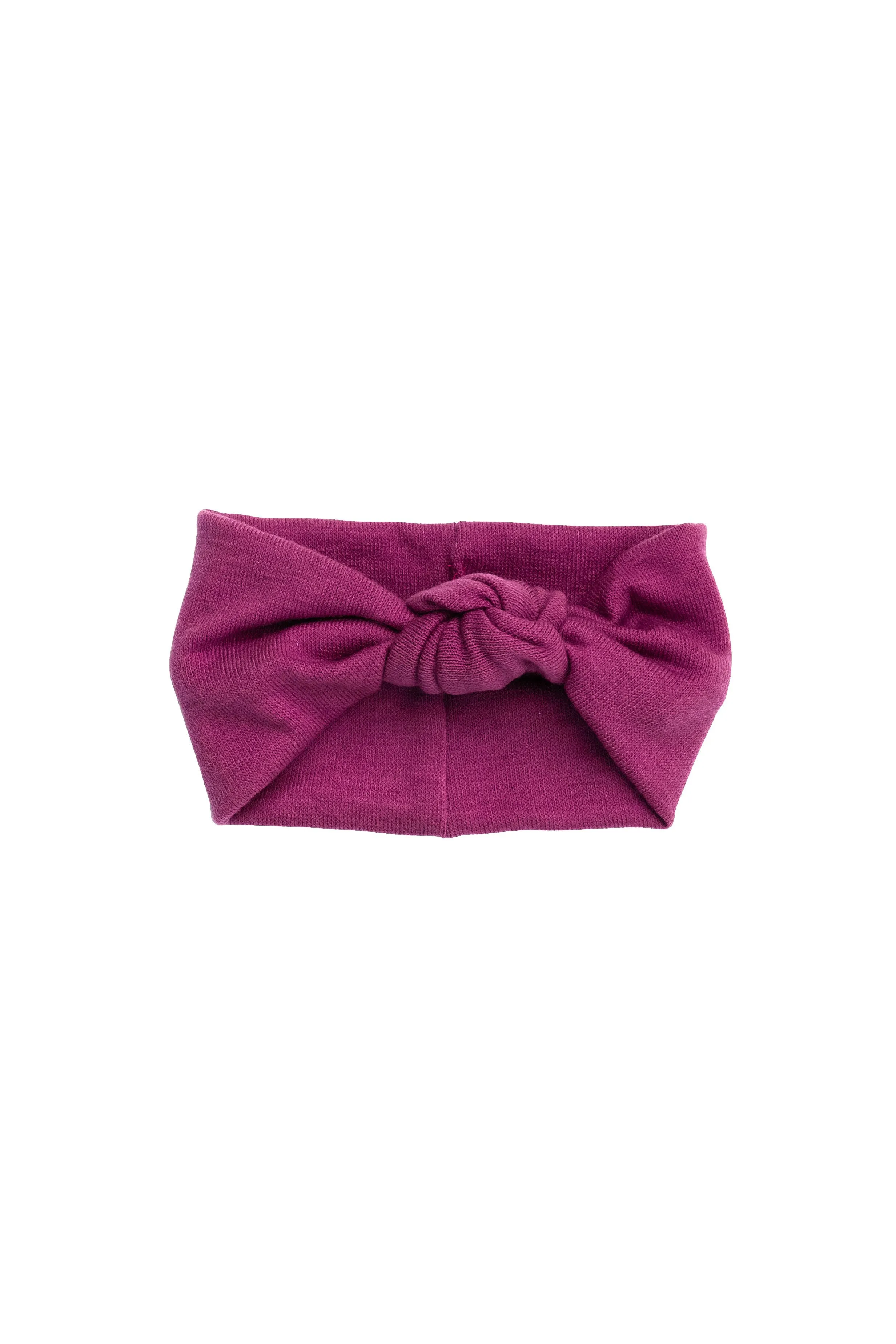 Knot Wrap - Cranberry Wool