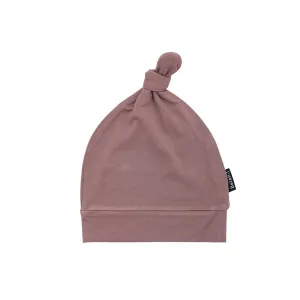 Knotted Hat - Twilight Mauve